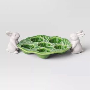 Threshold Stoneware Cabbage Egg Serving Platter target easter 2025